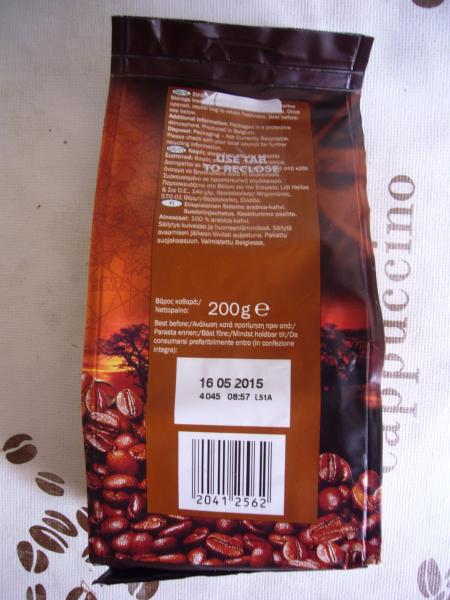 Melangerie - Ethiopian Sidano 200g - zadní strana